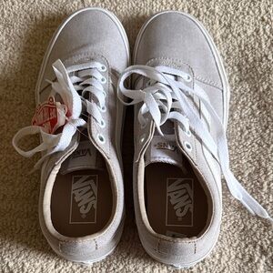 Vans Classic Taupe Canvas Sneakers